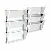 Storex Wall File, Clear 70207U06C